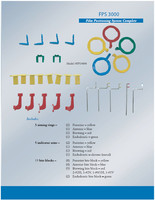 1 zestaw Dental x-ray Film System pozycjonowania laboratorium dentystyczne X Ray pozycja zestaw pozycjoner uchwyt lokalizator dentysta narzędzia Instrument 6
